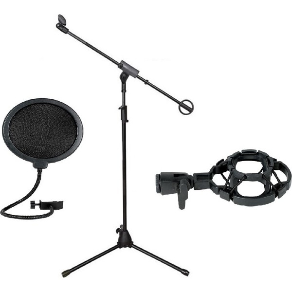 Provoice Set-1 Mikrofon Standı + Stüdyo Pop Filtre + Shock Mount Müzik Aleti Aksesuarları Fiyatı