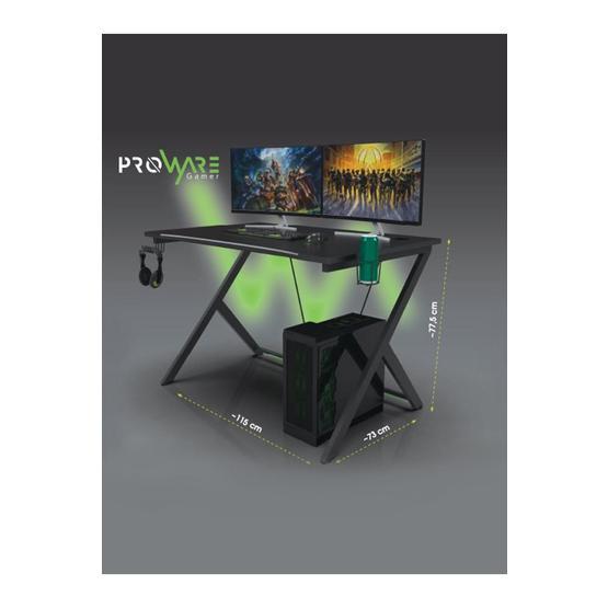 Proware Gamer 7402 Profesyonel Oyuncu Masası