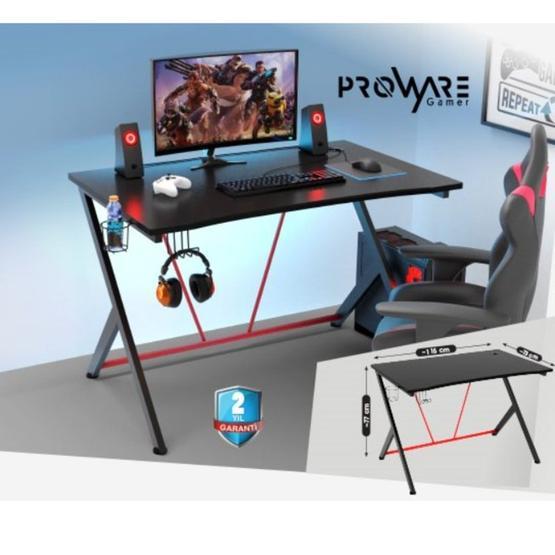 Proware Gamer 7402 Profesyonel Oyuncu Masası