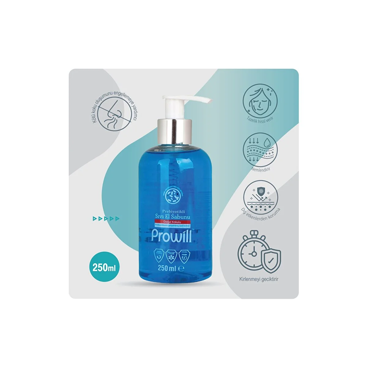 PROWİLL Pro Sıvı El Sabunu - Nemlendiricili, Cilt Bakımı Etkisi 250 Ml Sabunlar Fiyatı