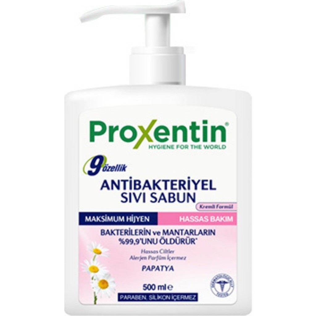 Proxentin Antibakteriyel Sıvı Sabun Papatya 500 ml Diğer Fiyatı
