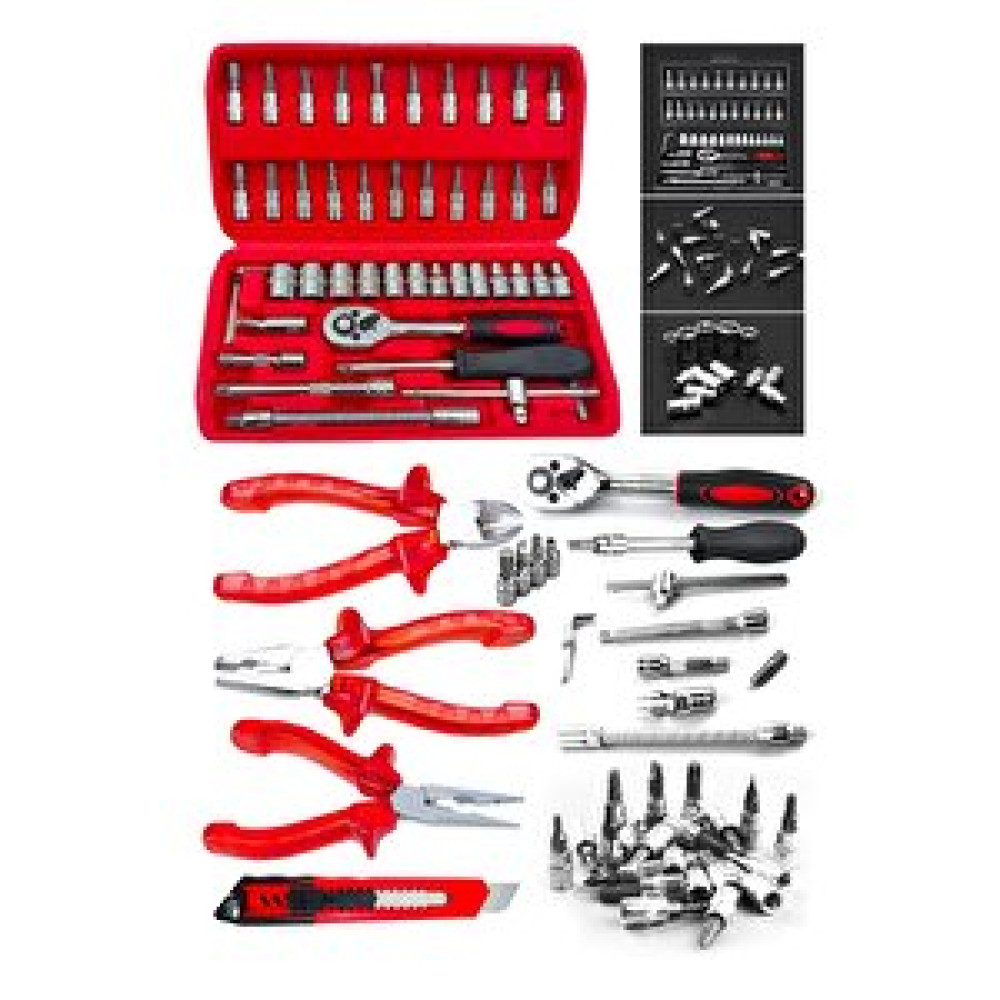 Proxtech 50 Parça Mini Lokma Takımı Otomatik Cırcırlı 1/4" Wrench Set Yüksek Kalite Kombinasyon Alet Seti Lokma Takımı Fiyatı