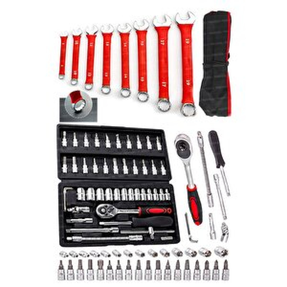 Proxtech 54 Parça Korumalı8 Parça Kombine Cırcır Lokma Takımı Otomatik Cırcırlı 1/4" Açık-yıldız Anahtar Set Lokma Takımı Fiyatı