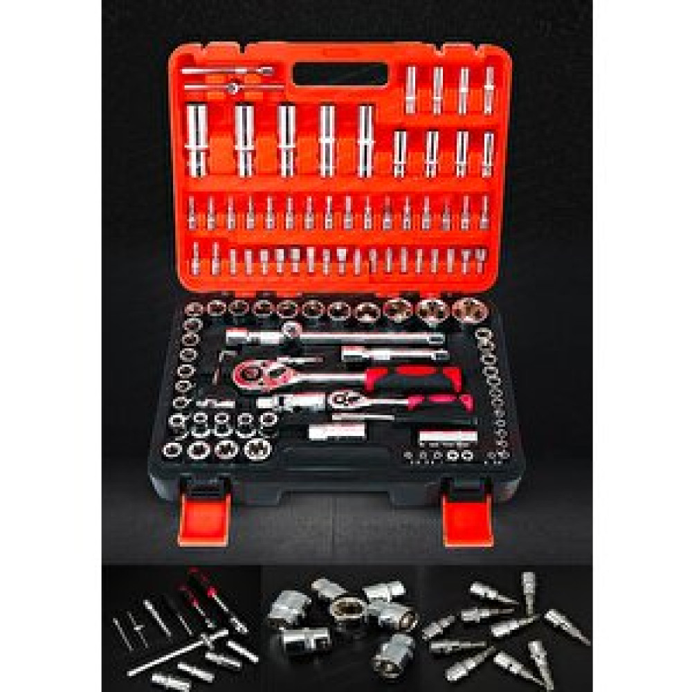 Proxtech Profesyonel 108 Parça Çok Fonksiyonlu 1/2 Ve 1/4 Cırcırlı Lokma Anahtar Takımı Bits Uç Full Set Lokma Takımı Fiyatı