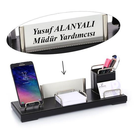 Prozenis amatya Deri Masa Üstü İsimlik Kalemlik Notluk Seti Ofis Seti Fiyatı