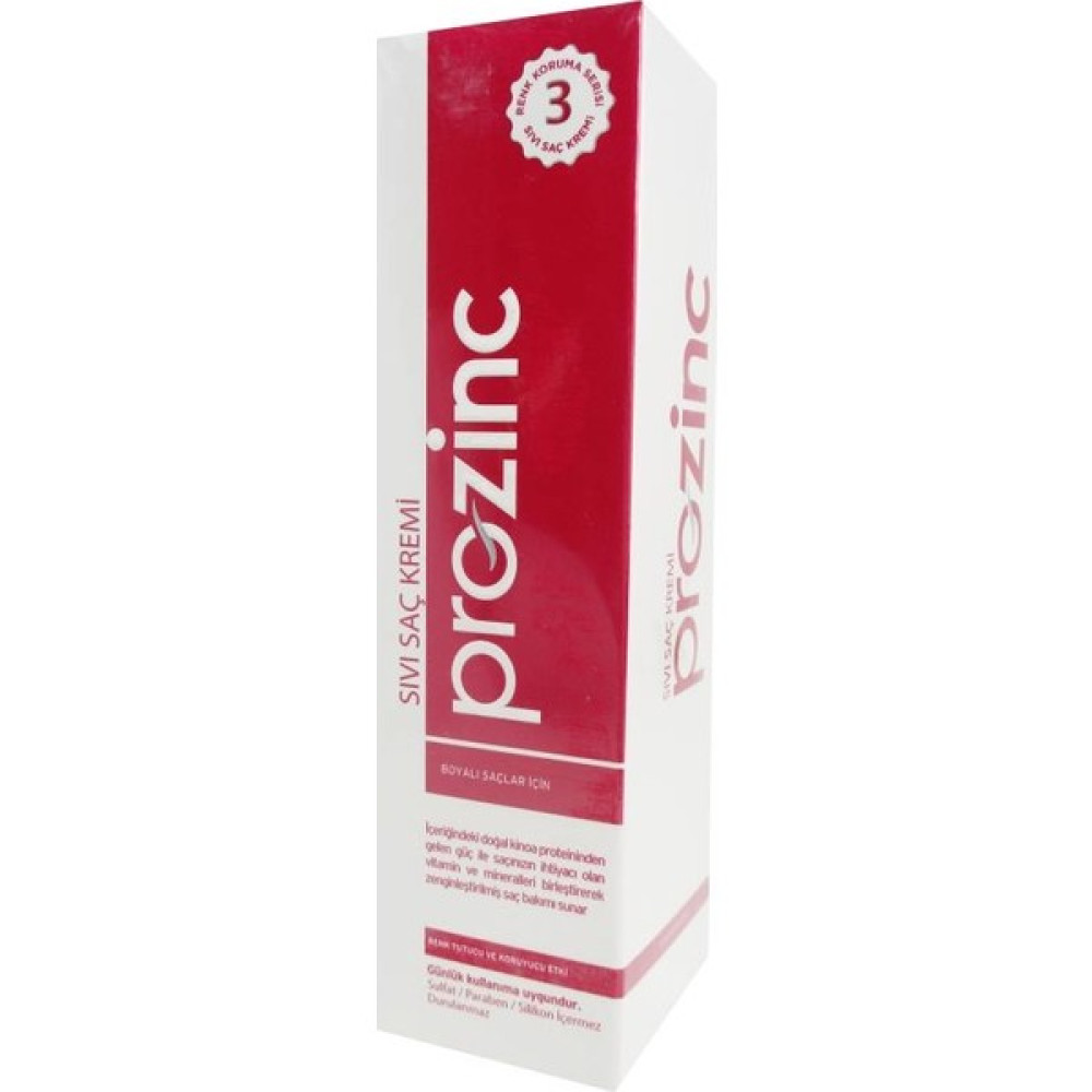 Prozinc Boyalı Saçlar İçin Sıvı Saç Kremi 100 ml Şampuan ve Saç Kremi Fiyatı