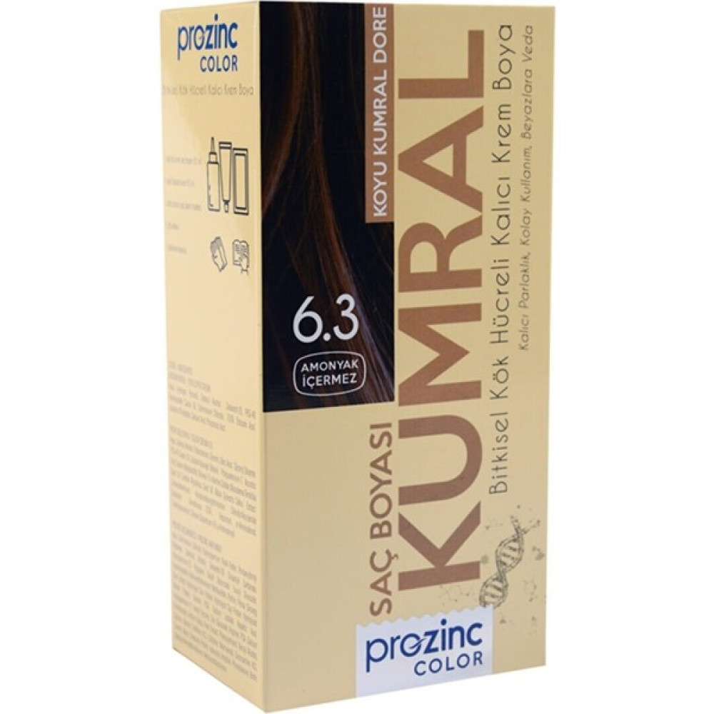 Prozinc Color 6.3 Kumral Saç Boyası Fiyatı