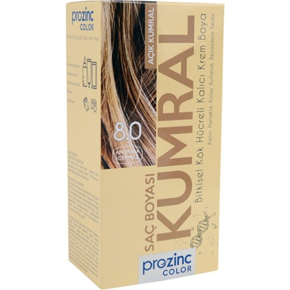Prozinc Color 8.0 Açık Kumral Saç Boyası Fiyatı