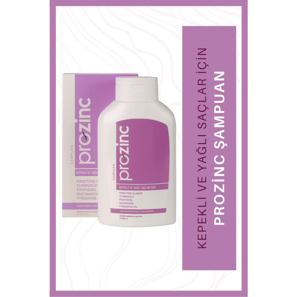 Prozinc Yağlı Saçlar Için Egzama Ve Kepek Şampuanı 300ml. Şampuan ve Saç Kremi Fiyatı