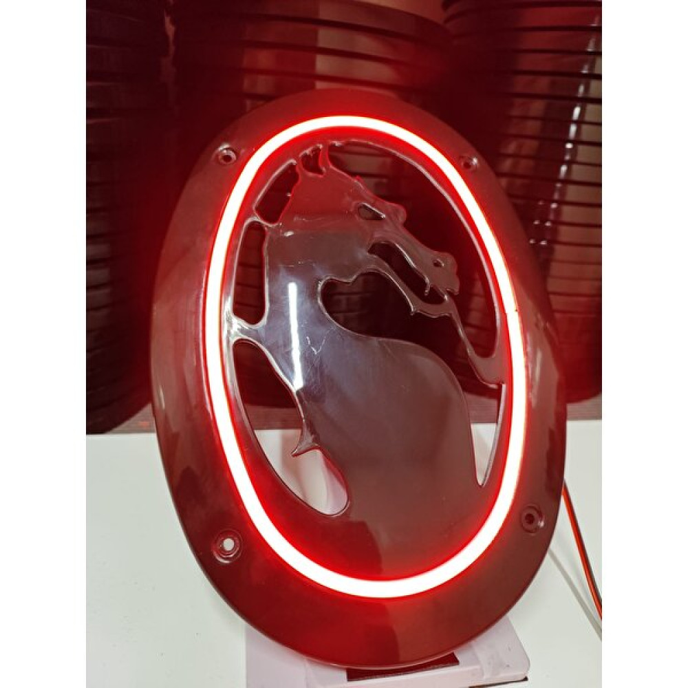Prs Oval Kırmızı Neon Ledli Hoparlör Kapağı 2 Adet Oto Teypleri Fiyatı