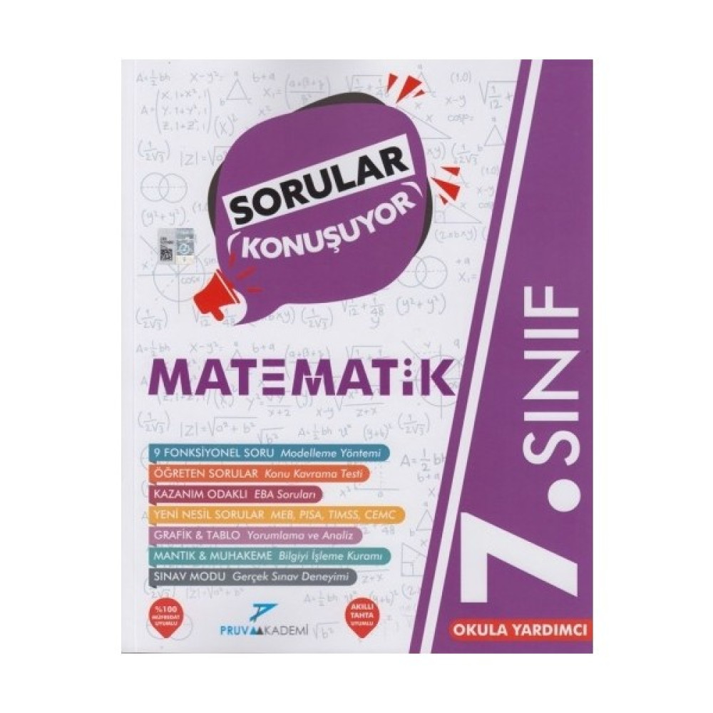Pruva Akademi 7. Sınıf Matematik Sorular Konuşuyor Soru Bankası Matematik Fiyatı