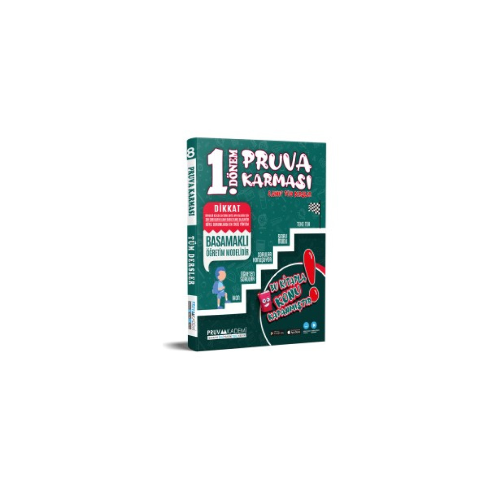 Pruva Akademi 8. Sınıf 1. Dönem Pruva Karması Tüm Dersler Fiyatı