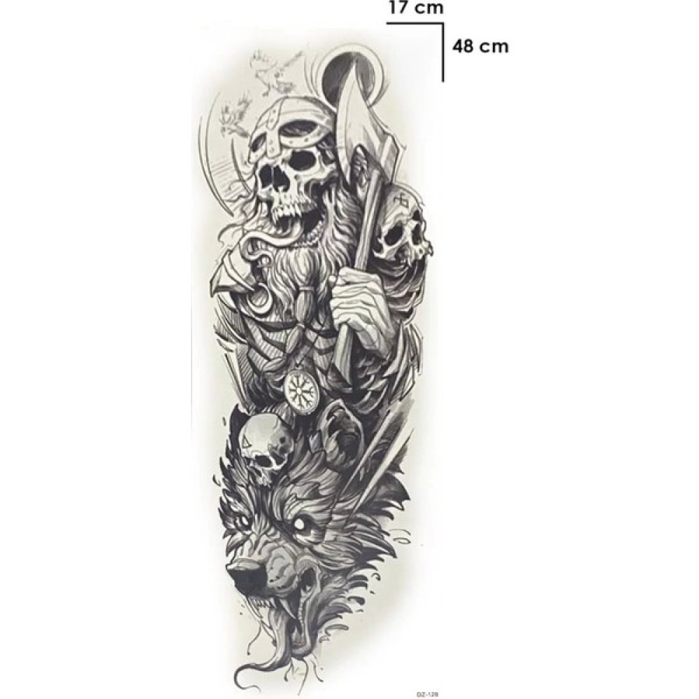 PRVT Geçici Azrail Kol Dövme Tattoo Altın, Takı & Aksesuar Fiyatı