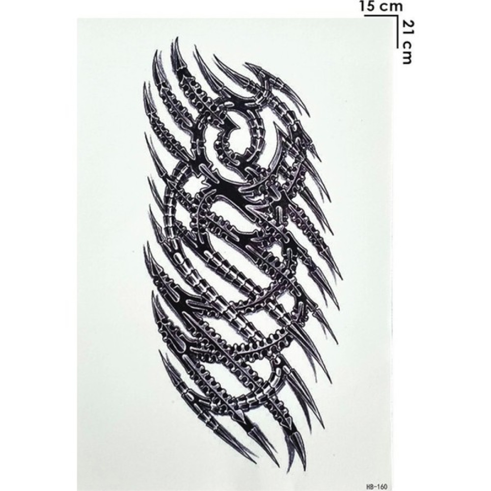 PRVT Geçici Büyük Sarmal Dövme Tattoo Altın, Takı & Aksesuar Fiyatı