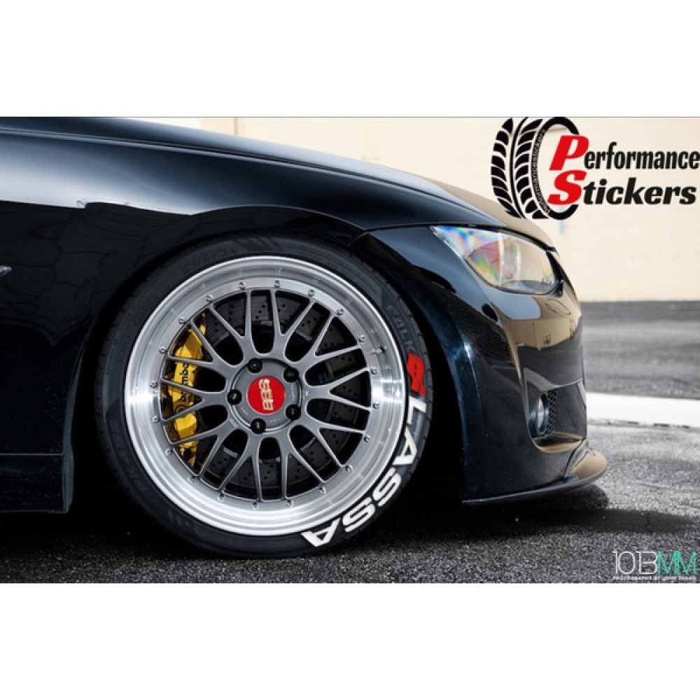 Ps Stickers Lassa Lastik Yazısı 4 Adet 1.sınıf Kalite Solmaz Lastik Sticker Lastikler Fiyatı