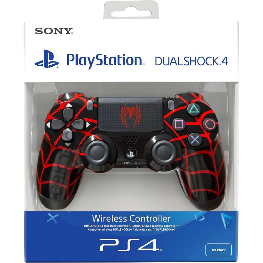 Ps4 Dualshock 4 V2 Gamepad Yeni Nesil Kol Spider-Man Desenli Pc + Ps4 + 1.5 mt Şarj Kablosu - Kırmızı Xbox Oyun Kolu ve Aksesuarları Fiyatı
