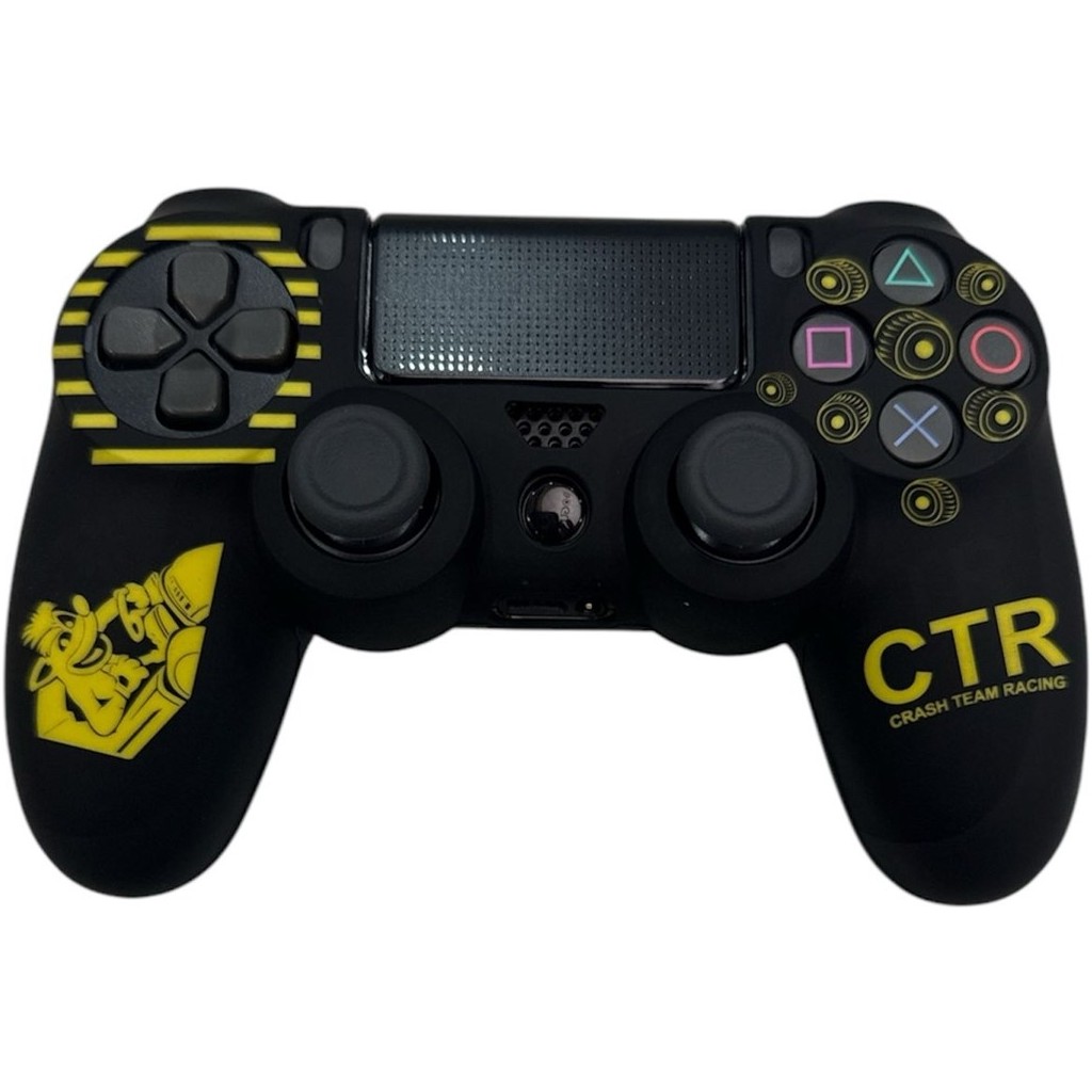 Ps4 Dualshock Joystick Koruyucu Ctr Desenli Silikon Kılıf - Siyah Xbox Oyun Kolu ve Aksesuarları Fiyatı