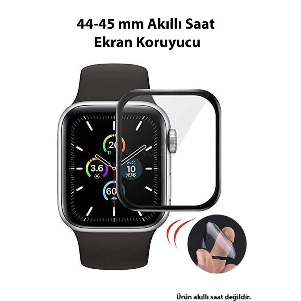 PSGT 9h Süper Hardness Uyumlu 6d Flexible Glass Premium Nano Akıllı Saat Ekran Koruyucu 44-45 Mm Uyumlu Cep Telefonu Ekran Koruyucusu Fiyatı