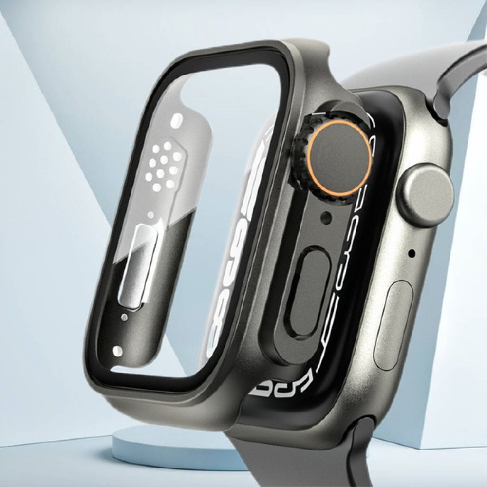 PSGT Apple Için Ultra Yükseltme Temperli Cam Kapak 8 7 6 5 4 3 2 1 Görünüm Değişikliği ULTRA49MM Çerçeve Ap - Siyah - 42 Cep Telefonu Ekran Koruyucusu Fiyatı