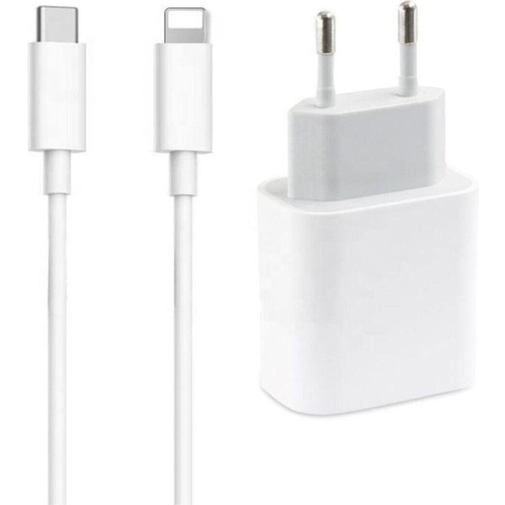 PSGT Apple iPhone Uyumlu 11/12/13 Pro ve Pro Max 20W Hızlı Şarj Aleti - Beyaz Cep Telefonu Kablosu Fiyatı