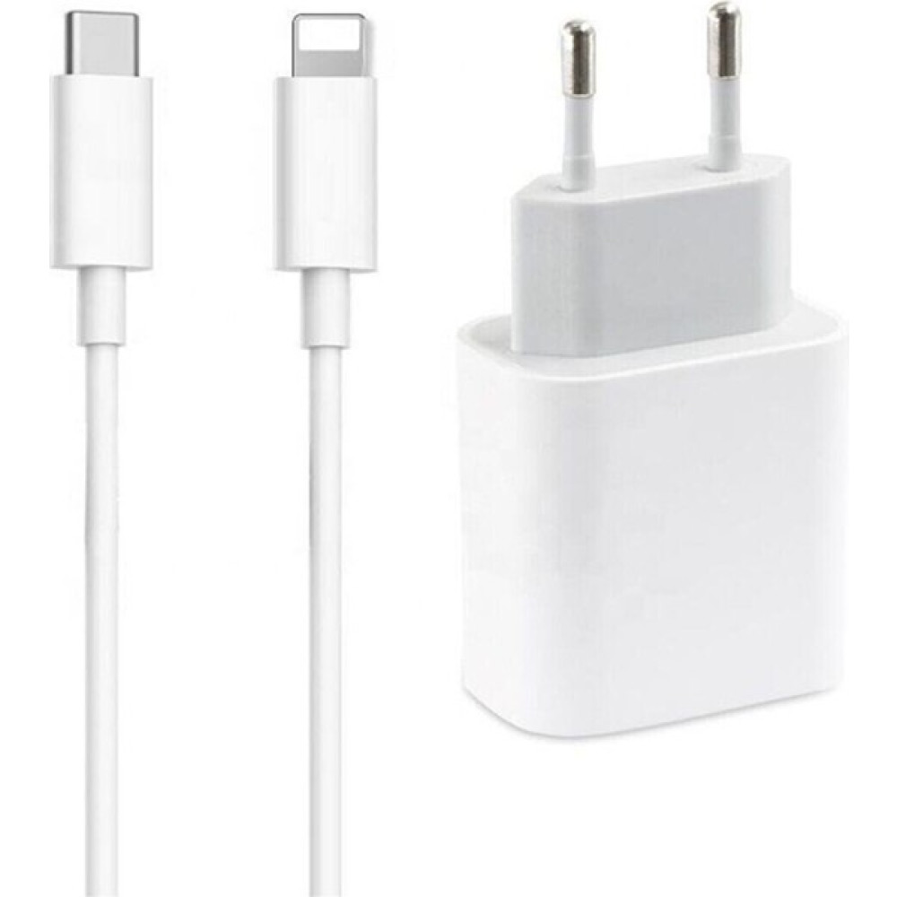 PSGT Macbook - iPad-Apple iPhone 12/12 Pro Max 13/13 Pro Max Uyumlu Hızlı Şarj Aleti Seti 20W Adaptör + Usb-C Kablo - Beyaz Cep Telefonu Şarj Cihazı Fiyatı