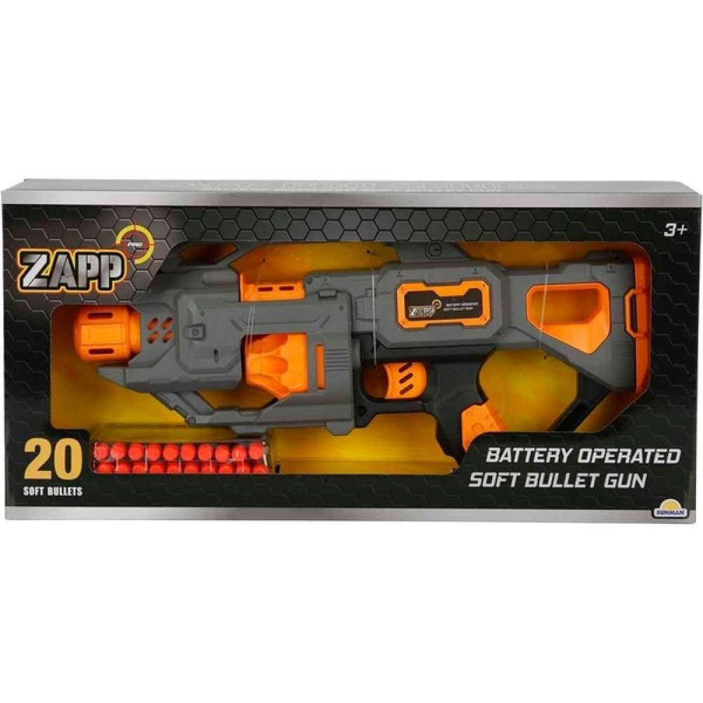 Pshoplay 4575 Zapp Toys 20 Mermili Sünger Dart Atan Silah 45 cm -Sunman - Beyaz Oto Boyaları Fiyatı