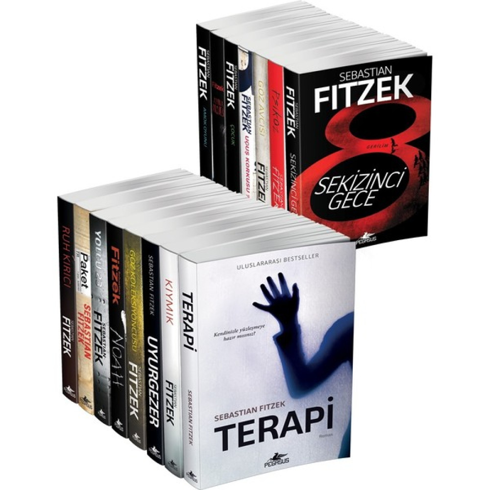 Psikolojik Gerilim Serisi Özel Set 15 Kitap Set - Sebastian Fitzek Korku-Gerilim Fiyatı