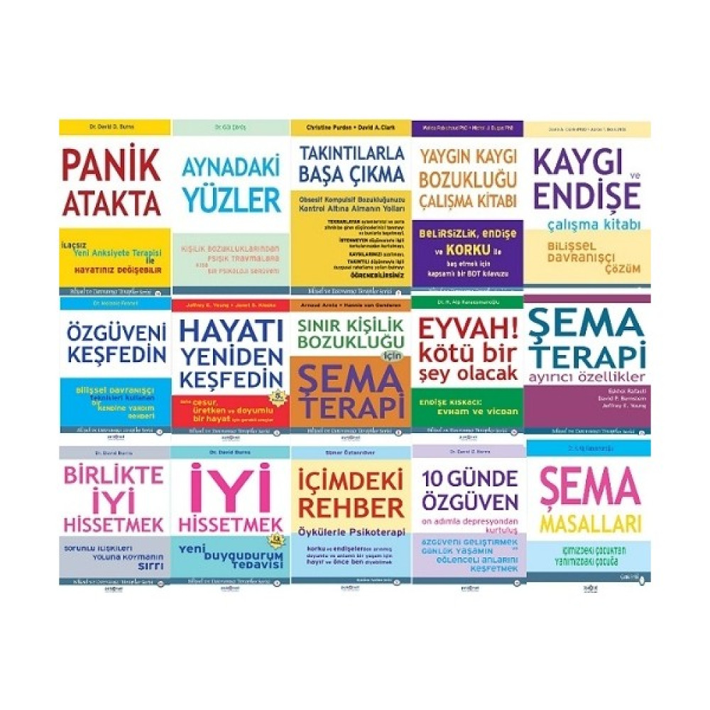 Psikonet Yayınları Iyi Hissetmek - Panik Atakta - Hayatınızın Amacı / Yayınevinin Çok Sevilen Kitapları - 15 Kitap Kişisel Gelişim ve Psikoloji Fiyatı