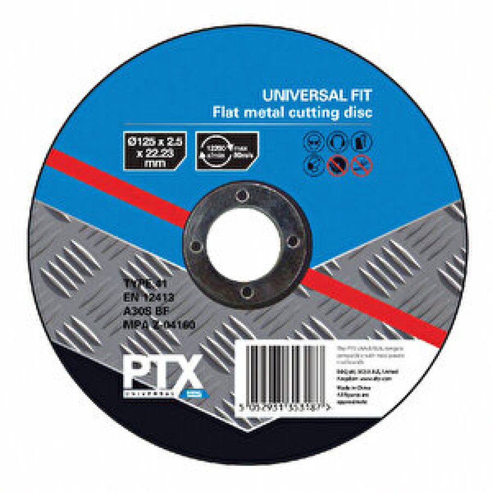 Ptx Düz Metal Kesme Diski 125 mm Beşli Set Testereler Fiyatı