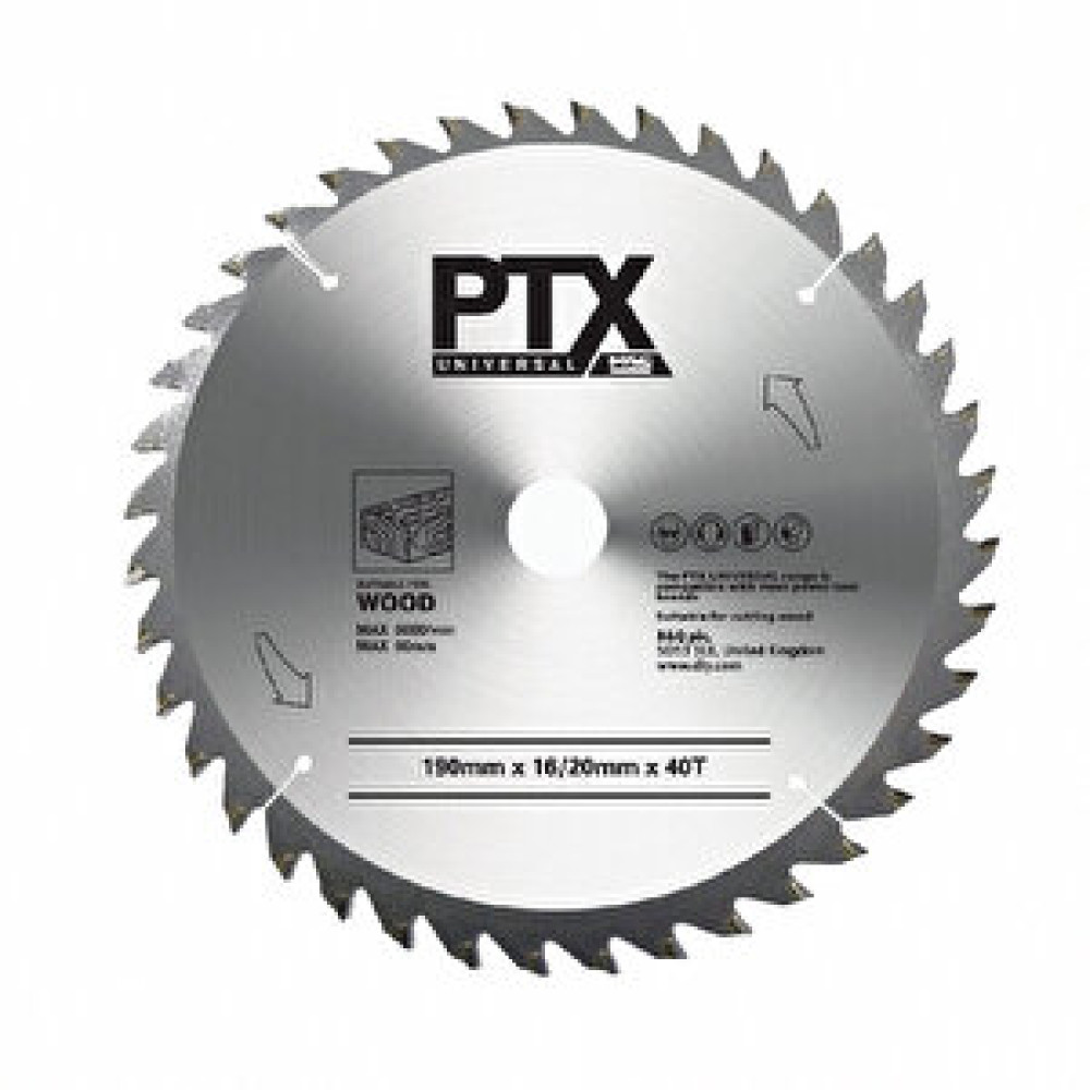 Ptx Tct Dekupaj Testere Bıçağı 190x16/20x40T Yedek Parça - Elektrikli El Aletleri Fiyatı