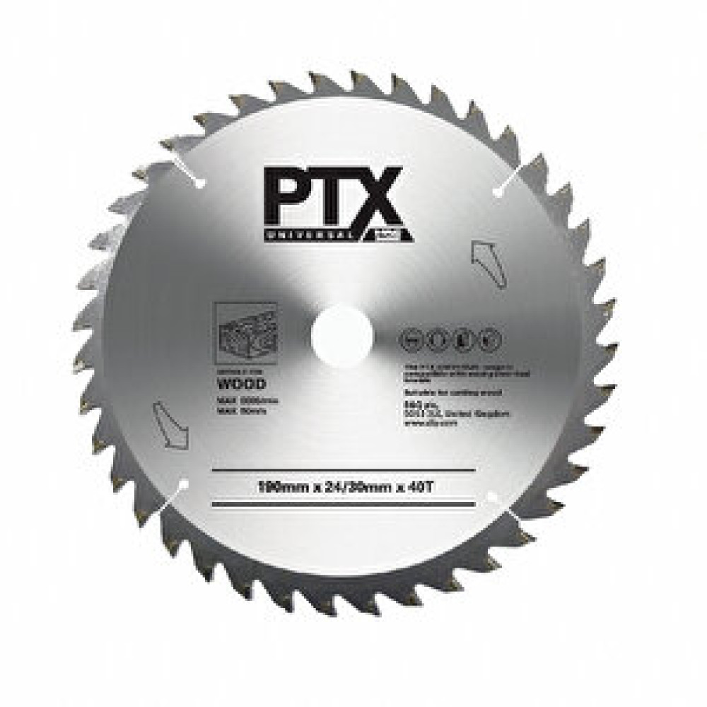 Ptx Tct Dekupaj Testere Bıçağı 190x24/30x40 T Yedek Parça - Elektrikli El Aletleri Fiyatı