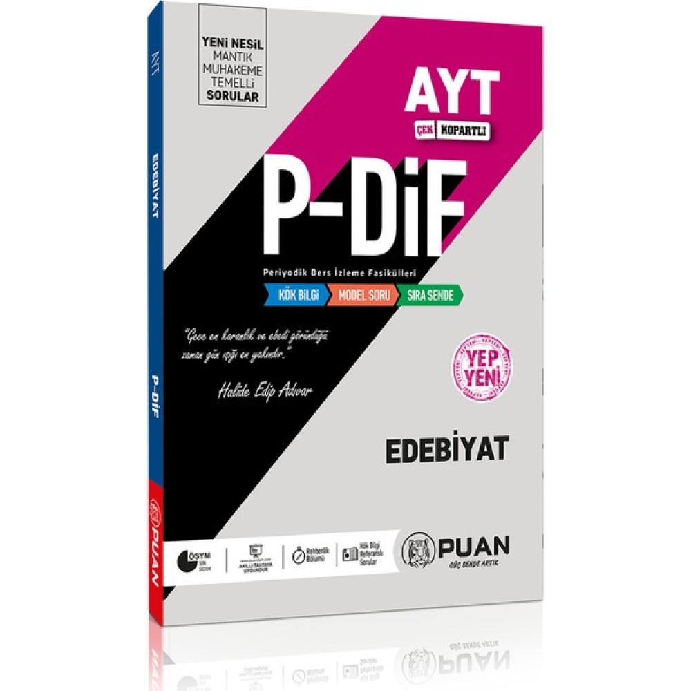 Puan Yayınları 2023 AYT Edebiyat PDİF Konu Anlatım Fasikülleri Ders Sınav Kitapları Fiyatı