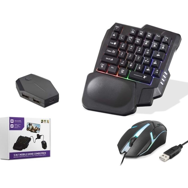Pubg Mobile Klavye Mouse Konsol Dönüştürücü Siyah Andorid Uyumlu Nodar ND762 Diğer Fiyatı