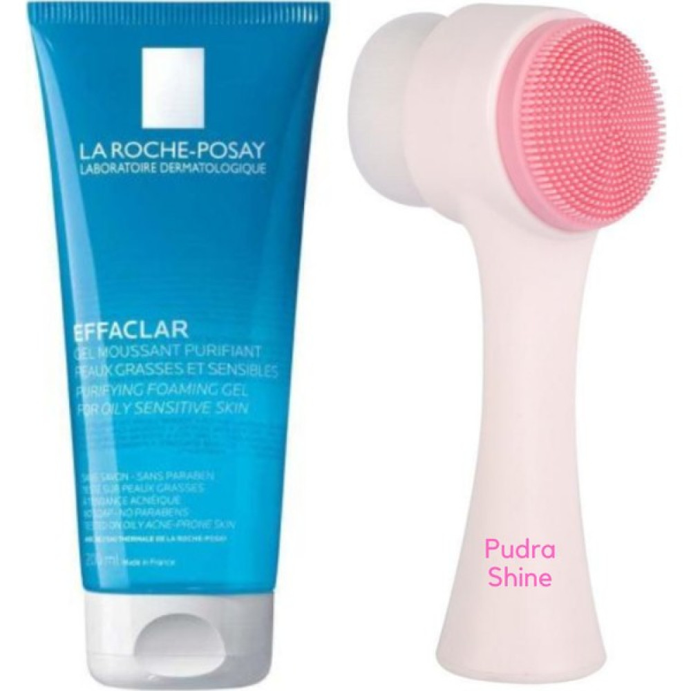 Pudra Shine Yüz Temizleme Fırçası + La Roche Posay Effaclar Temizleme Jeli 200 ml Cilt & Yüz Temizleme Cihazları Fiyatı
