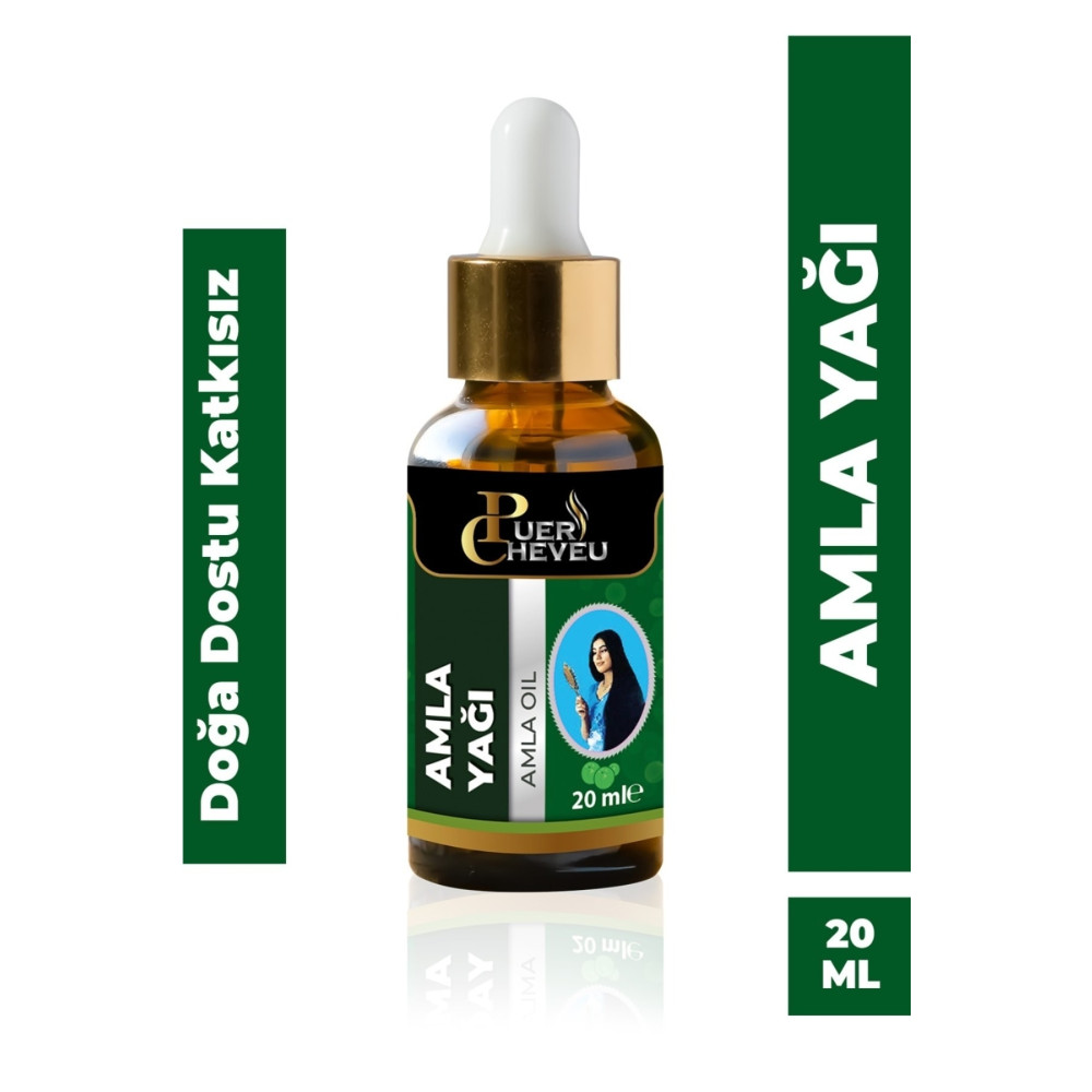 puer cheveu Saf Katkısız Amla Yağı Yavaş Uzayan Saçlara Özel 20 ml Saç Bakım Maskeleri & Serumlar & Spreyler Fiyatı
