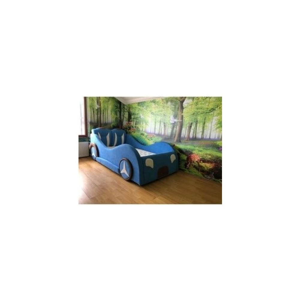 Puf Bebe Montessori 120X200 Mdf Çocuk Yatağı - 90 x 190  cm - Mavi Bebek-Çocuk Odası Fiyatı