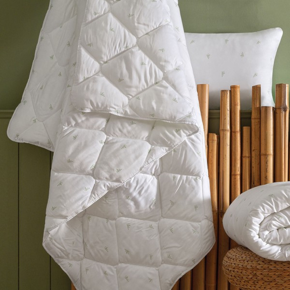 Puffy Bambu Feel Tek Kişilik Yorgan - 155 x 215 cm - Beyaz Yorgan Fiyatı