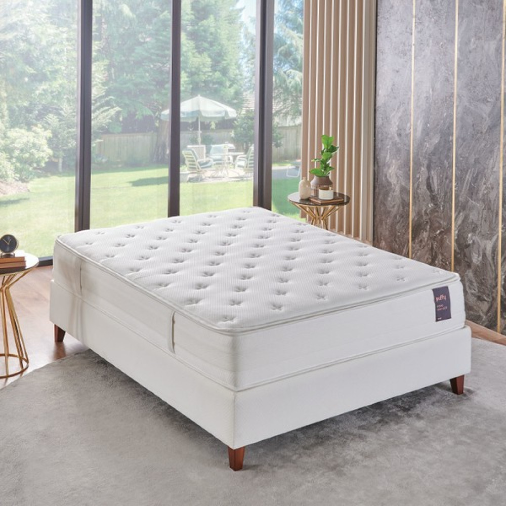 Puffy Hybrid Star Visco Pedli Pocket Yaylı Yatak 100 x 200 cm Yatak Fiyatı