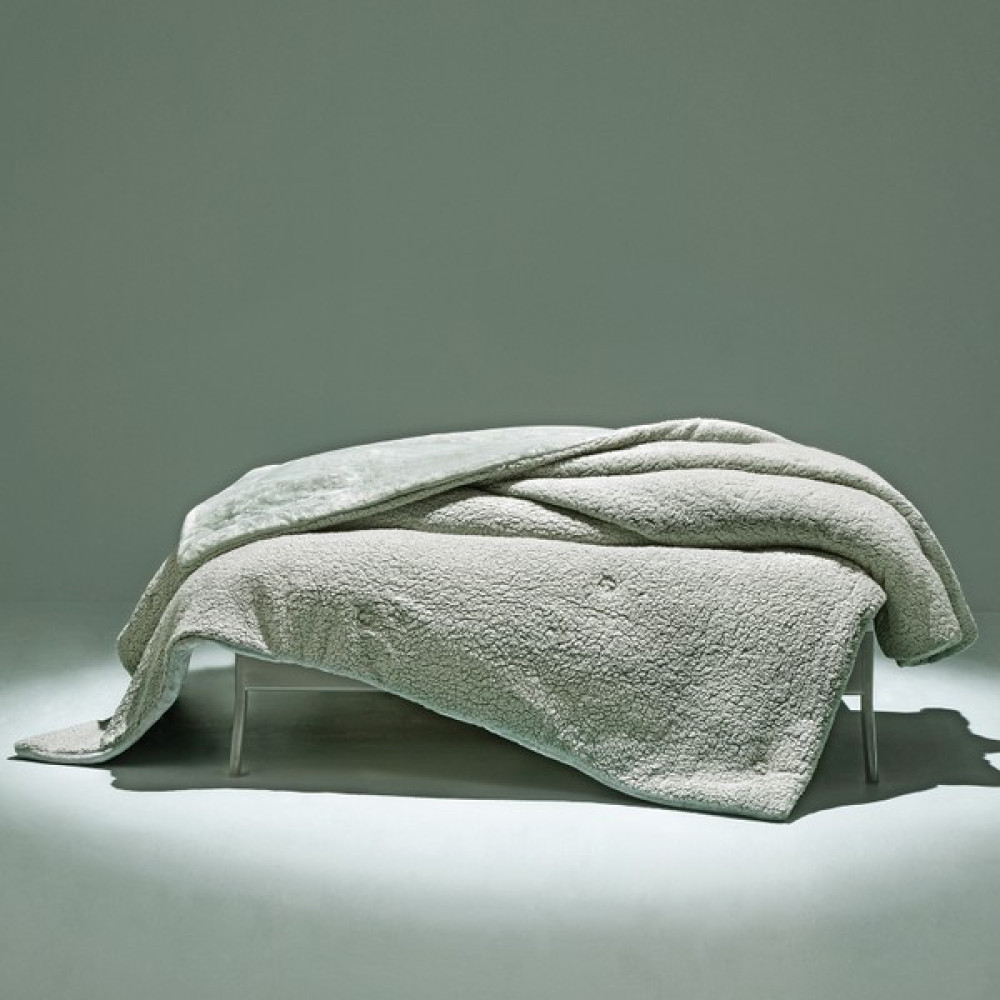 Puffy Mellove Sherpa Çift Kişilik Yorgan - Adaçayı - 195 x 215 cm Yorgan Fiyatı