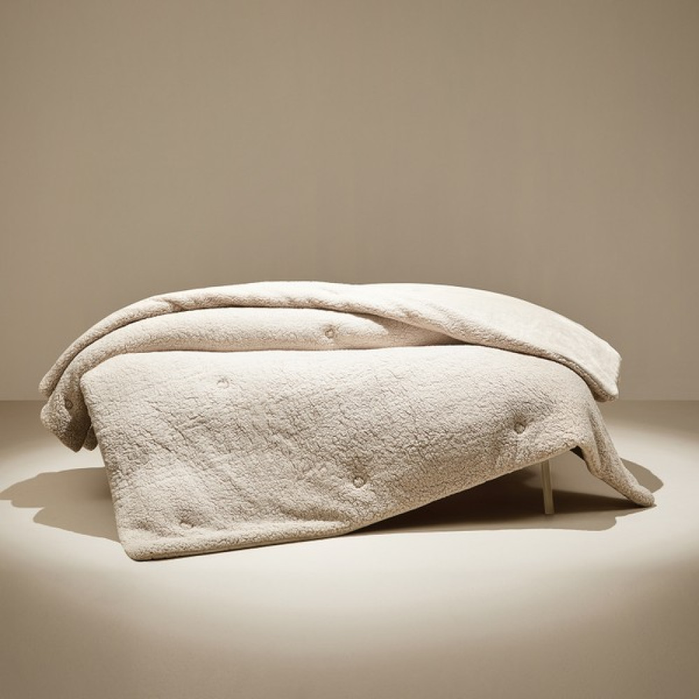 Puffy Mellove Sherpa Tek Kişilik Yorgan - Bej - 155 x 215 cm Yorgan Fiyatı