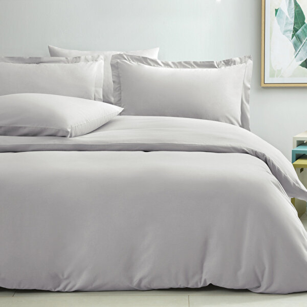 Puffy Naturalis Çift Kişilik Ranforce Yıkamalı Nevresim Takımı - Gri - 200 x 220  cm Nevresim Takımı Fiyatı