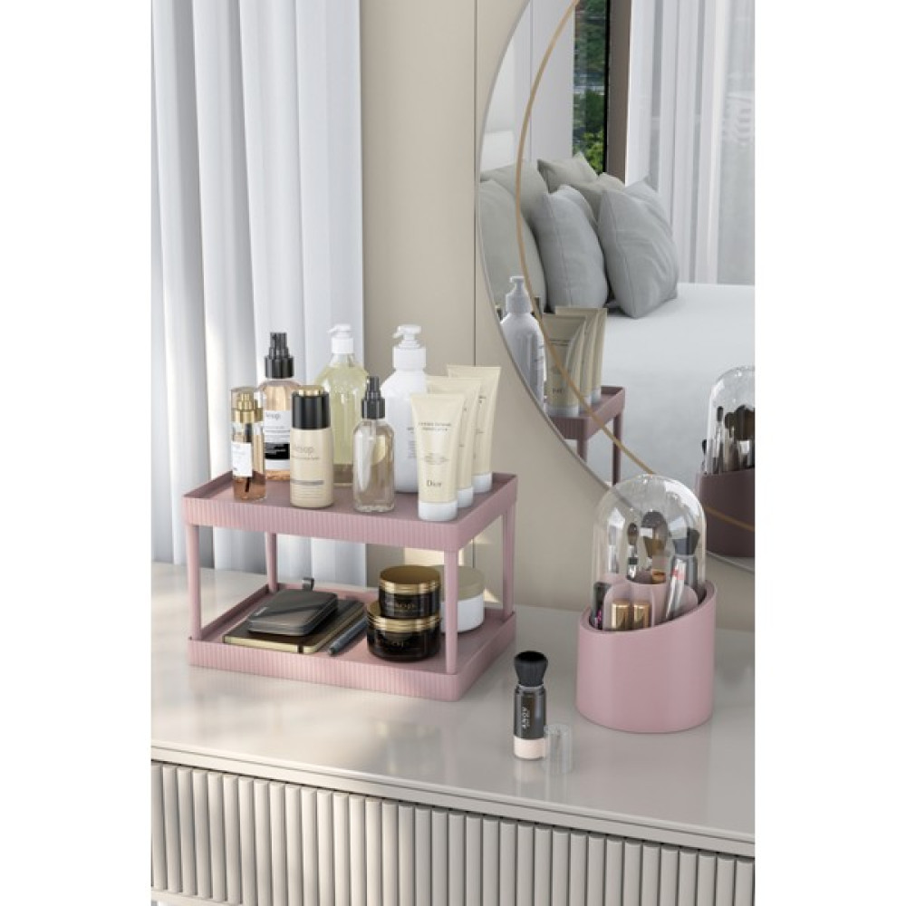 Pufwin Home Dore Makyaj Kozmetik Fırçalık Banyo Mutfak Ofis ve Ev Düzenleyici Çok Amaçlı Organizer Seti - Rose Gold Makyaj Fırça ve Aksesuarları Fiyatı
