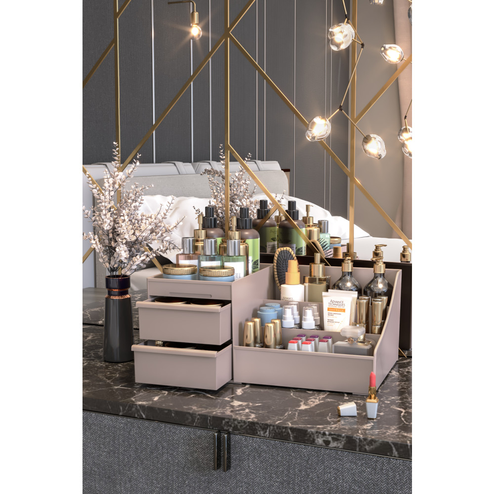 Pufwin Home Elegance Xl Makyaj Ve Kozmetik Düzenleme Kutusu Organizer Eşya Saklama / Düzenleme Fiyatı