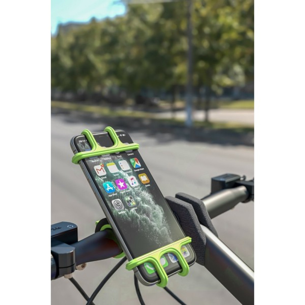 Pufwin Universal 360° Dönebilen Bisiklet Telefon Tutucu - Fosforlu Yeşil Motorsiklet için Diğer Aksesuarlar Fiyatı
