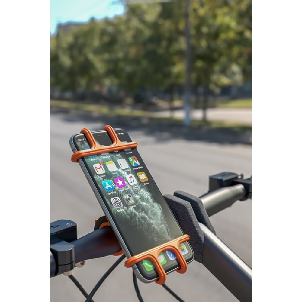 Pufwin Universal 360° Dönebilen Bisiklet Telefon Tutucu - Turuncu Motorsiklet için Diğer Aksesuarlar Fiyatı