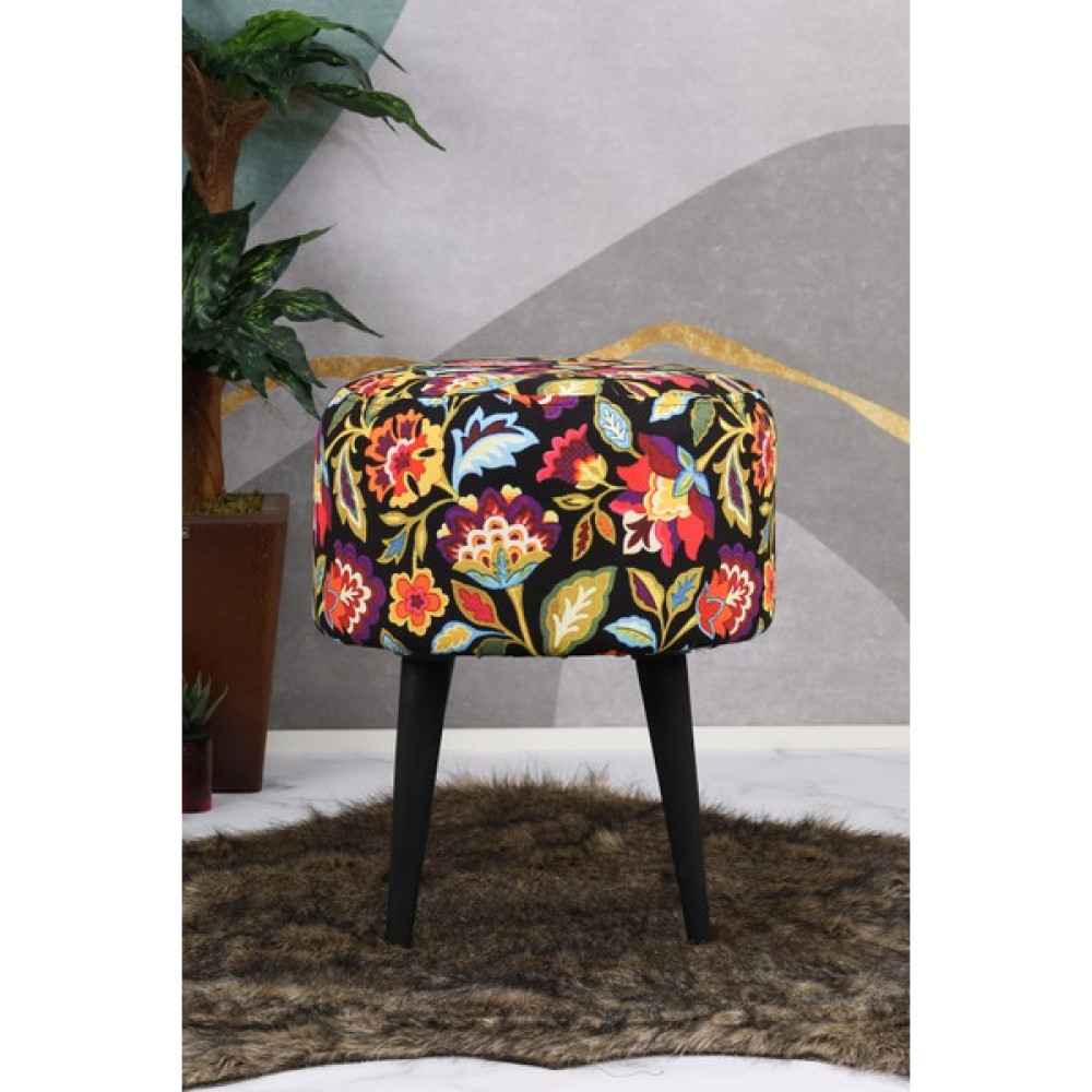Pufy Home Etna Love Gürgen Ayaklı Çok Amaçlı Yuvarlak Puf Koltuk - Açık Yeşil - 42 x 46 cm Puf Fiyatı