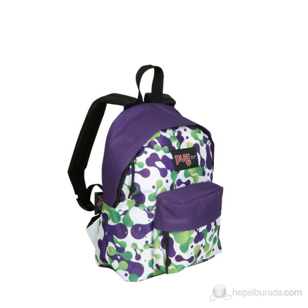 Pug Mini Sırt Çantası Mor Renkli Baloncuklu (0050-5) Sırt Çantası (Outdoor) Fiyatı