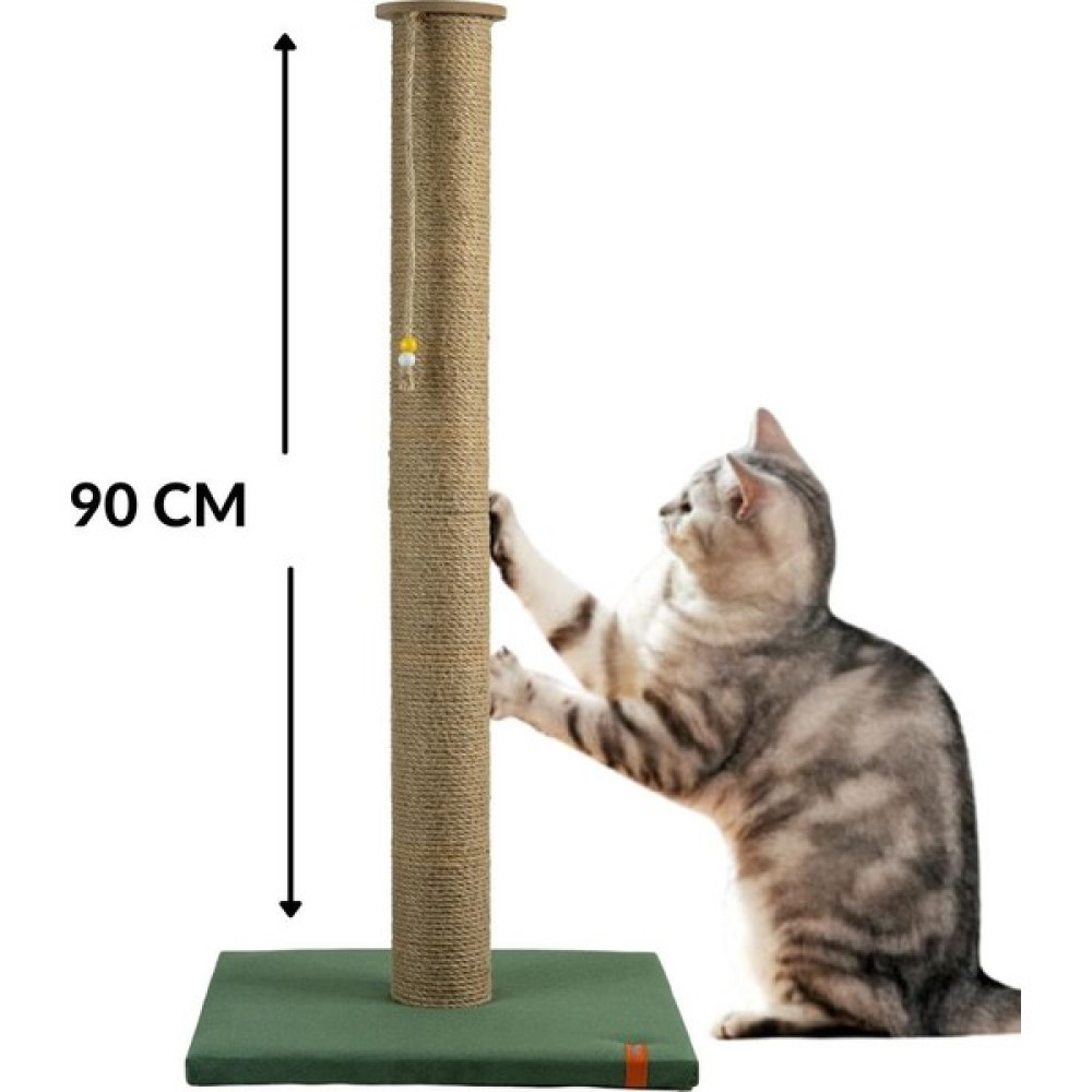 Pugalo Tırmalama 90 cm Catnipli Büyük Kedi Tırmalama Tahtası Yeşil Evcil Hayvan Ürünleri Fiyatı