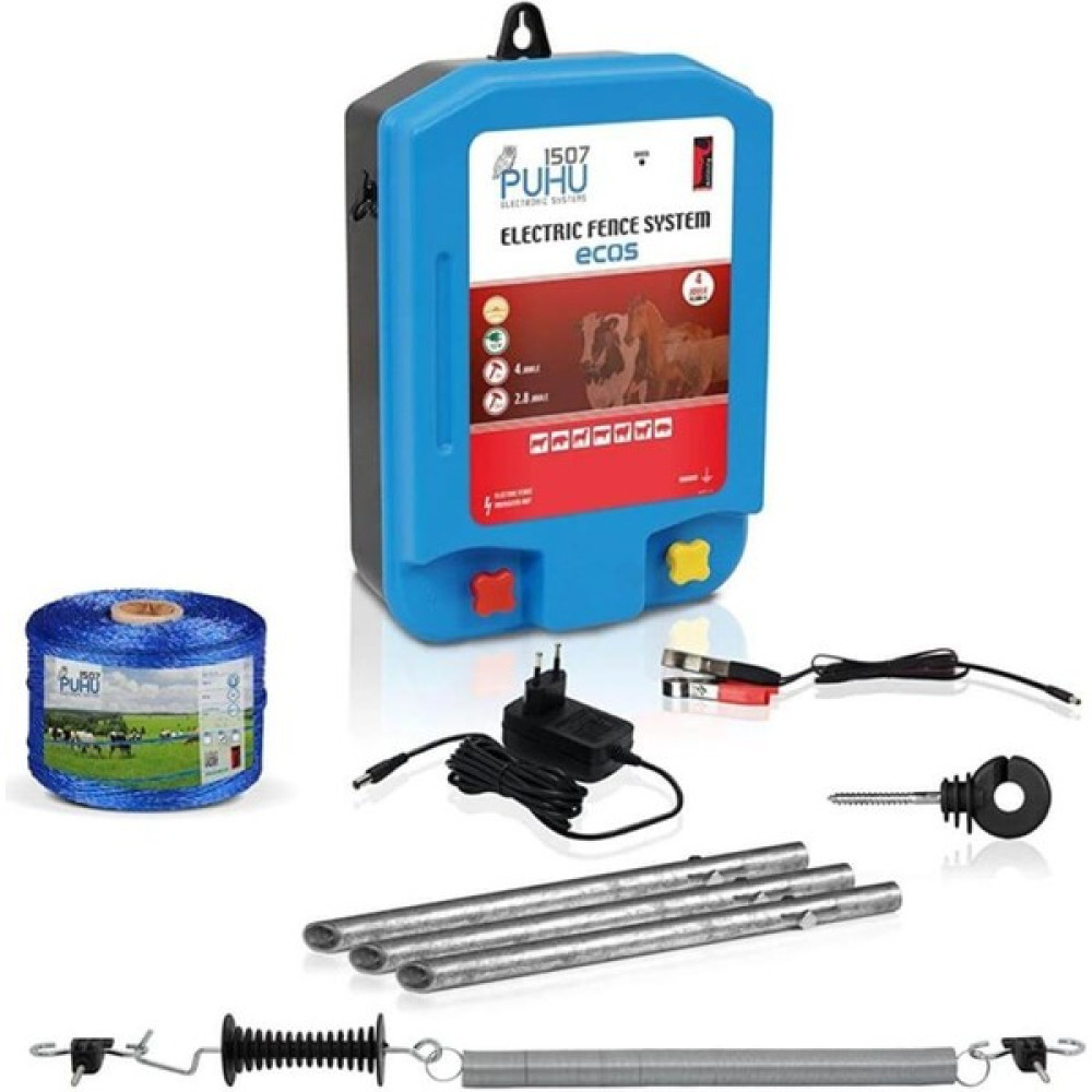 Puhu Ecos Elektrikli Çit Cihazı (4 Joule = 40.000 M) (Kuruluma Hazır Set) Oto Boyaları Fiyatı