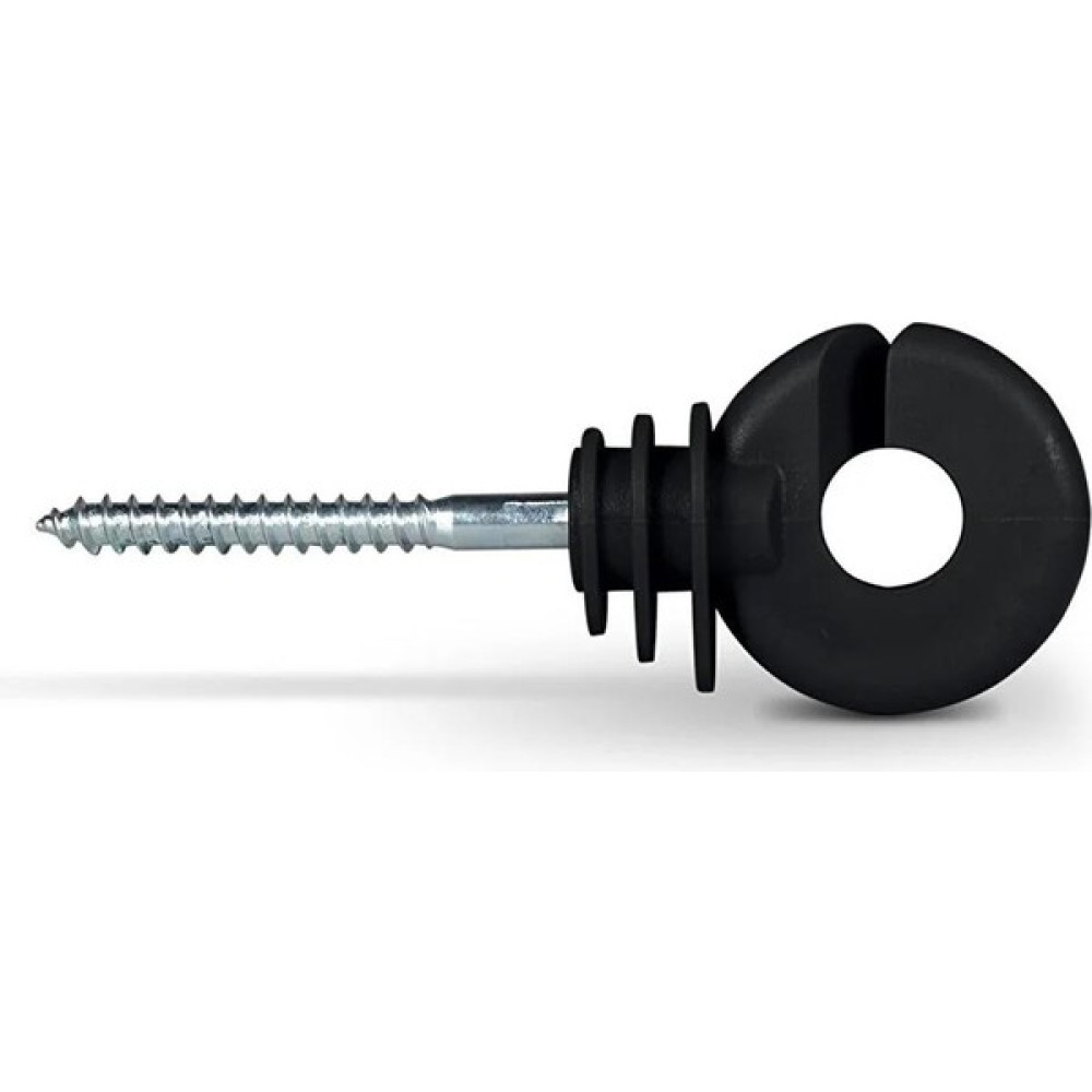 Puhu Siyah Elektrikli Çit İzolatör 100 Adet (Orta Dayanımlı Pp) (52 mm Vida) Bahçe Çiti Fiyatı